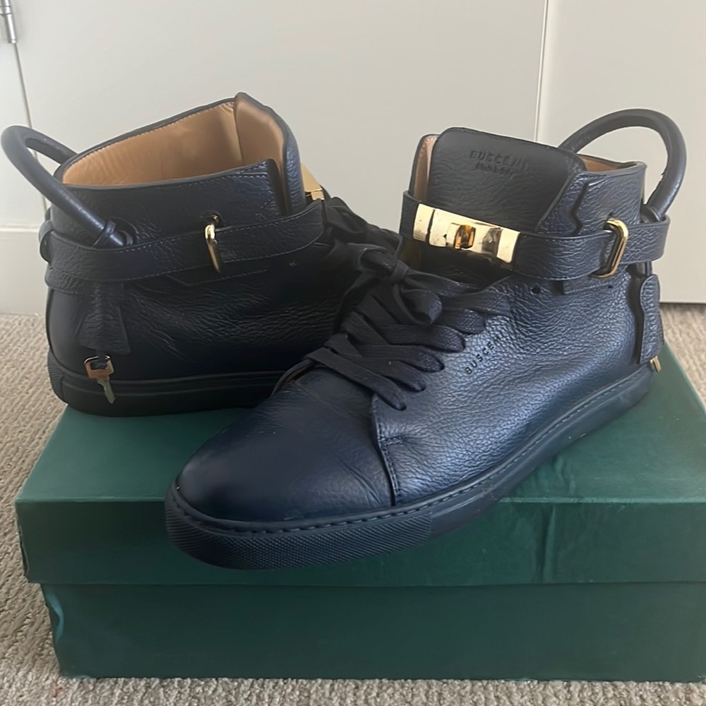 jon buscemi shoes blue size 45